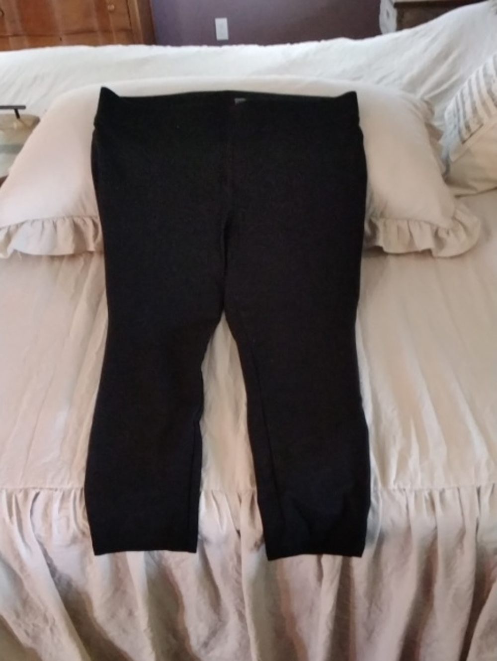 Classic Black Knit Leggings for Women - Versatile Everyday Bottoms